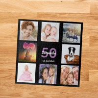 Birthday 50 photo collage black woman