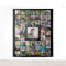 Birthday 55 Photo Collage Backdrop