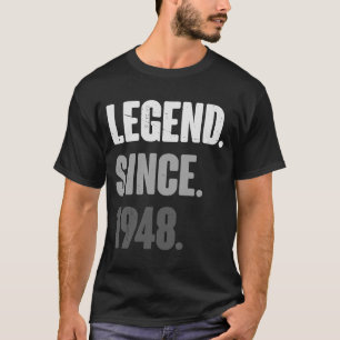 Birthday 75th Decoration 75 Years Old Vintage 19 T-Shirt