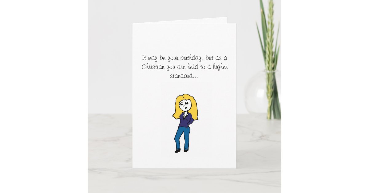 Birthday Advice Card Zazzle
