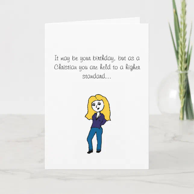 Birthday Advice Card Zazzle
