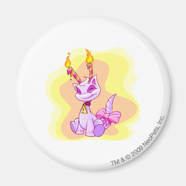 Birthday Aisha Magnet (Front)