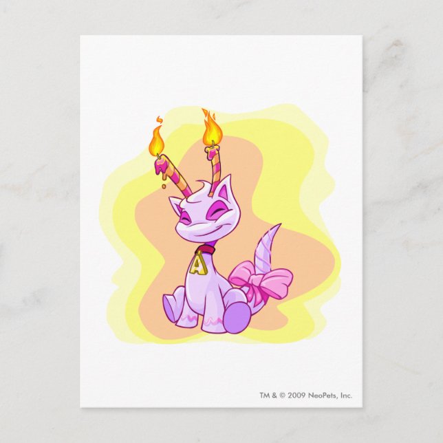 Birthday Aisha Postcard (Front)