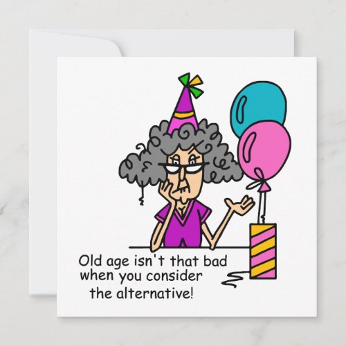 Birthday Alternative Humor Card