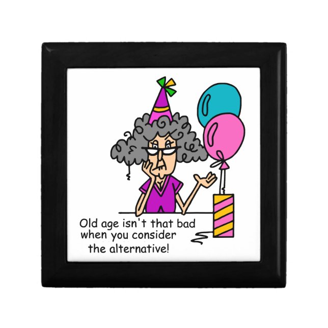 Birthday Alternative Humor Gift Box (Front)