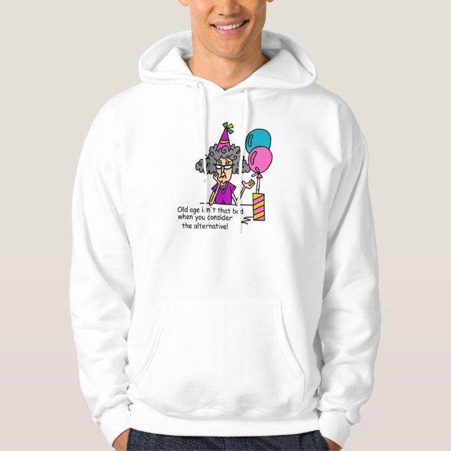 Birthday Alternative Humor Hoodie (Front)