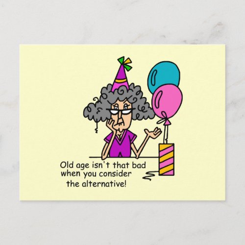 Birthday Alternative Humor Postcard