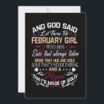 Birthday | And God Said Let There Be February Girl Save The Date<br><div class="desc">Birthday | And God Said Let There Be February Girl</div>