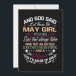 Birthday | And God Said Let There Be May Girl Save The Date<br><div class="desc">Birthday | And God Said Let There Be May Girl</div>
