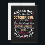 Birthday | And God Said Let There Be October Girl Save The Date<br><div class="desc">Birthday | And God Said Let There Be October Girl</div>