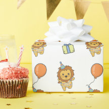 Birthday Animal Cute Lion for Kids Birthday Party