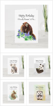 Birthday Animal Personalities Fun