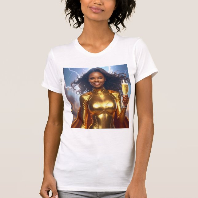 Birthday & Anniversary Superhero T-Shirt (Front)