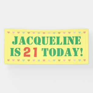 Birthday Announcement Banner