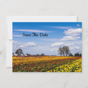 Birthday Announcement Flat Save The Date Card