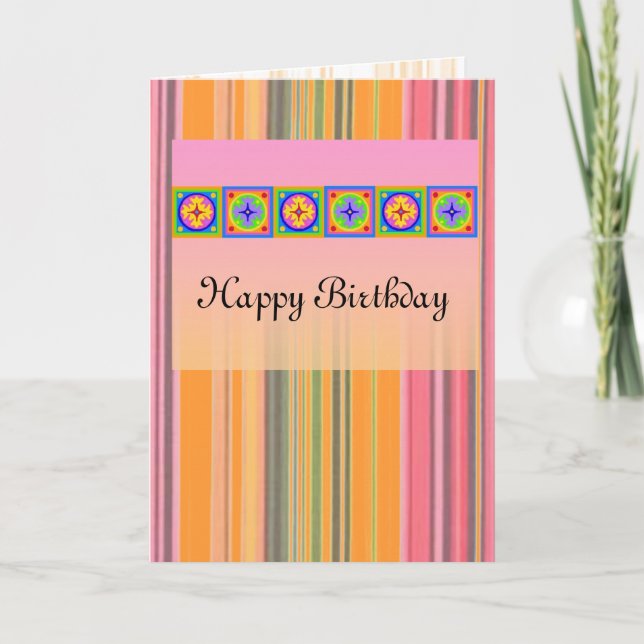 Birthday / Any occasion Personalize Blank Card (Front)