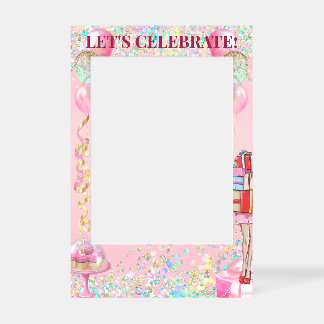 Birthday & Any Occasion Selfie Photo Prop Frame