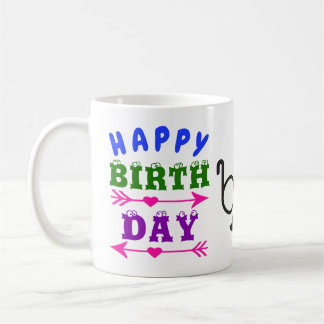 Birthday April Fool's Day Fools Mustache & Glasses Coffee Mug