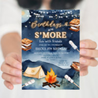 Birthday are S'mores Fun Night Campfire Tent Party