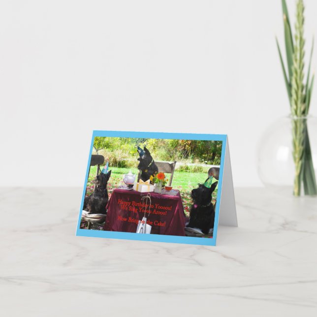 Birthday Arrooo Card (Front)