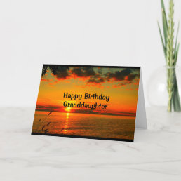 Birthday As Beautiful As You Are Granddaughter Card