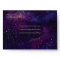 Birthday. Astronaut in Space with Stars & Galaxy.