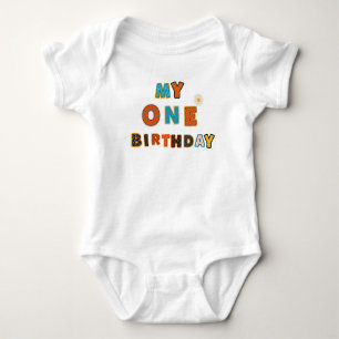 Birthday Baby Girl Baby Bodysuit