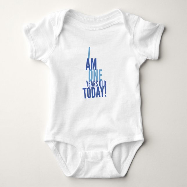 Birthday - Baby Jersey Bodysuit (Front)
