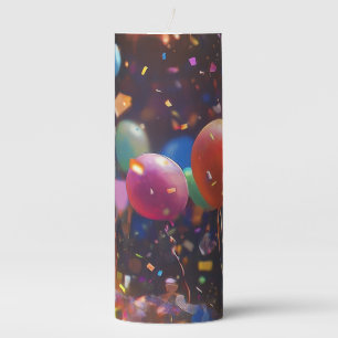 Birthday Balloon Glow Candle