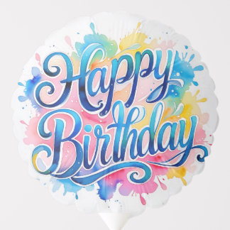 Birthday Balloon – Happy Birthday Design