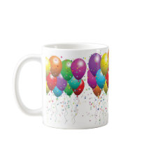 BIRTHDAY BALLOON MUGS CUSTOMIZE