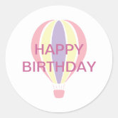 Happy Birthday To You Balloon Stickers