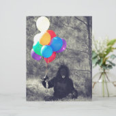 birthday balloons ape (Standing Front)