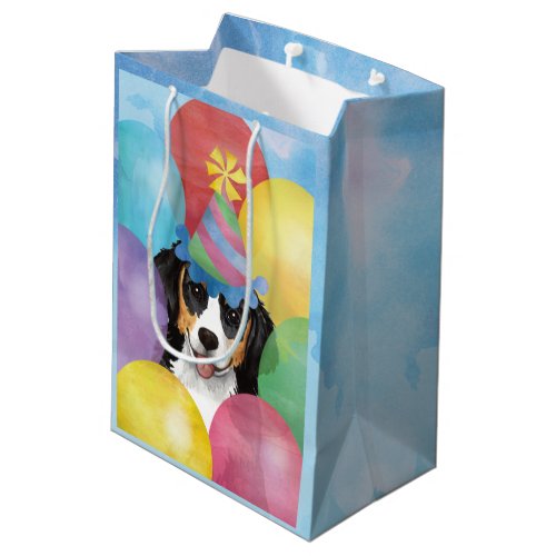 Birthday Balloons Berner Medium Gift Bag