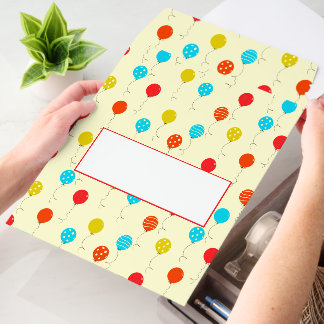 Birthday Balloons Envelope Mailer