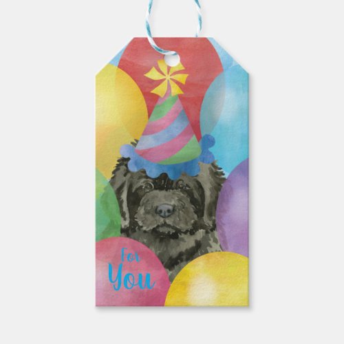 Birthday Balloons Newfoundland Gift Tags