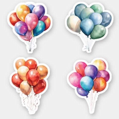 Birthday Balloons Sticker