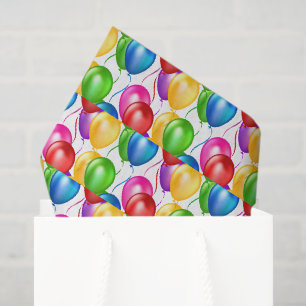 Birthday Balloons Tissue Paper