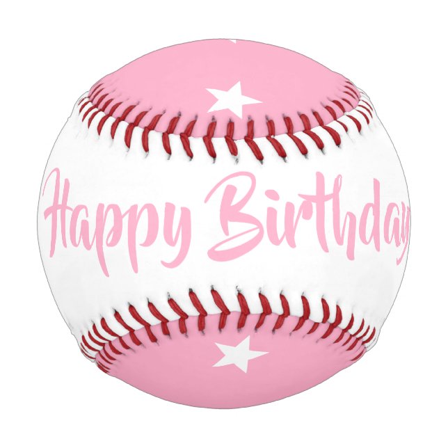 Birthday baseball by dalDesignNZ (Back)