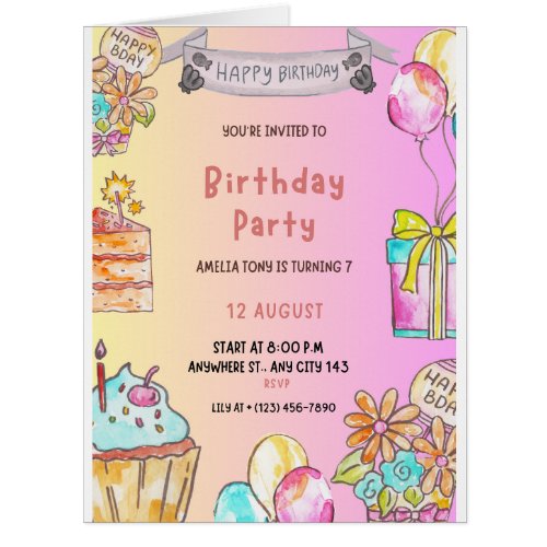 Birthday Bash Cards