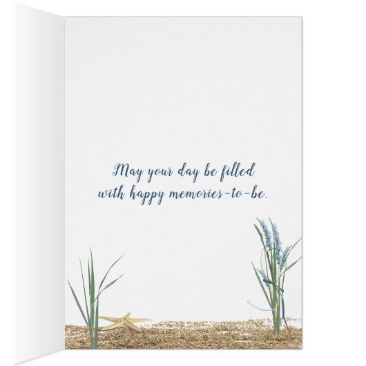 Birthday Beach with seagulls (Inside (Right))