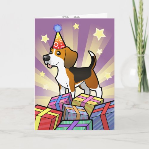 Birthday Beagle Card