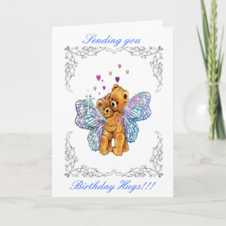 Birthday Bear Hugs Card