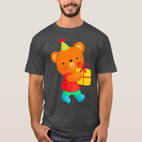 Birthday Bear T_Shirt