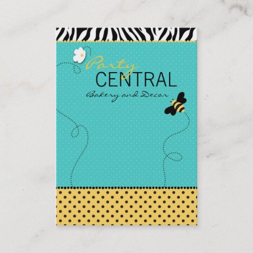 Customizable Birthday Bee Business Card C2