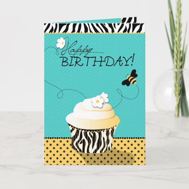Birthday Bee Card (Front)