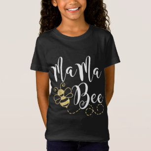 Birthday Bee Family Mama Bee Mom Mothers Gift for T-Shirt