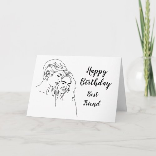 Birthday Best Friend Which One Bad Influence Humor Card