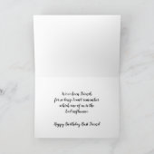 Birthday Best Friend Which One Bad Influence Humor Card | Zazzle