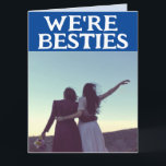 BIRTHDAY BESTIES LIKE LUCY & ETHEL GREETING CARD<br><div class="desc">HAPPY BIRTHDAY TO BESTIE</div>